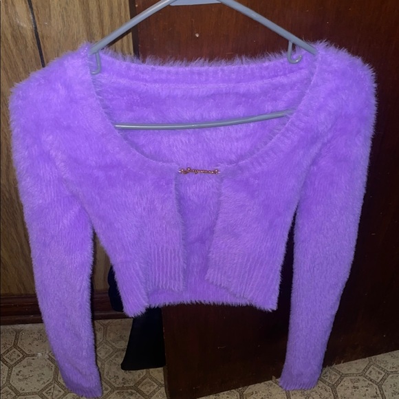 Jacquemus Lamaille Logo-Charm Cropped Knitted Cardigan